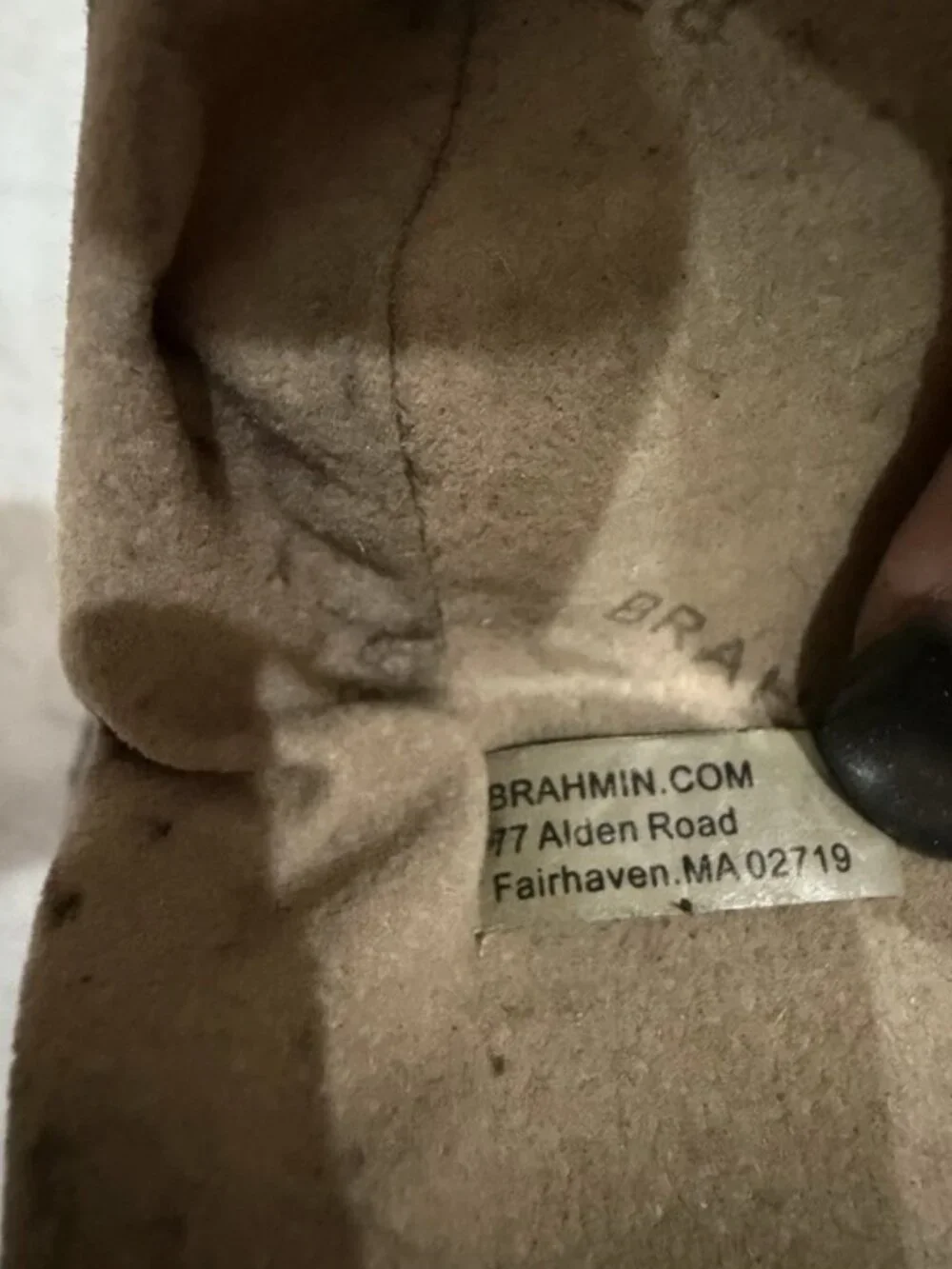 Brahmin Layla fairhaven hardware